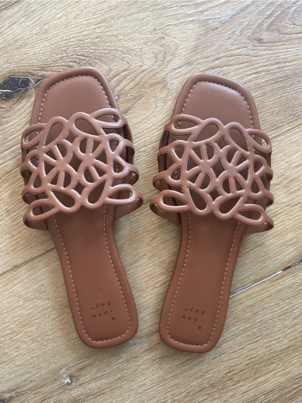 Women's Fiona Slide Sandals - A New
Day™ - 9